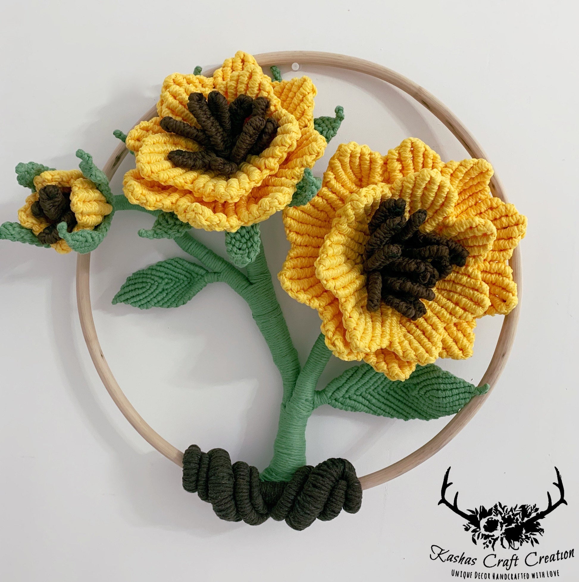 Commission only// custom request//Wild flower Fiber Art
