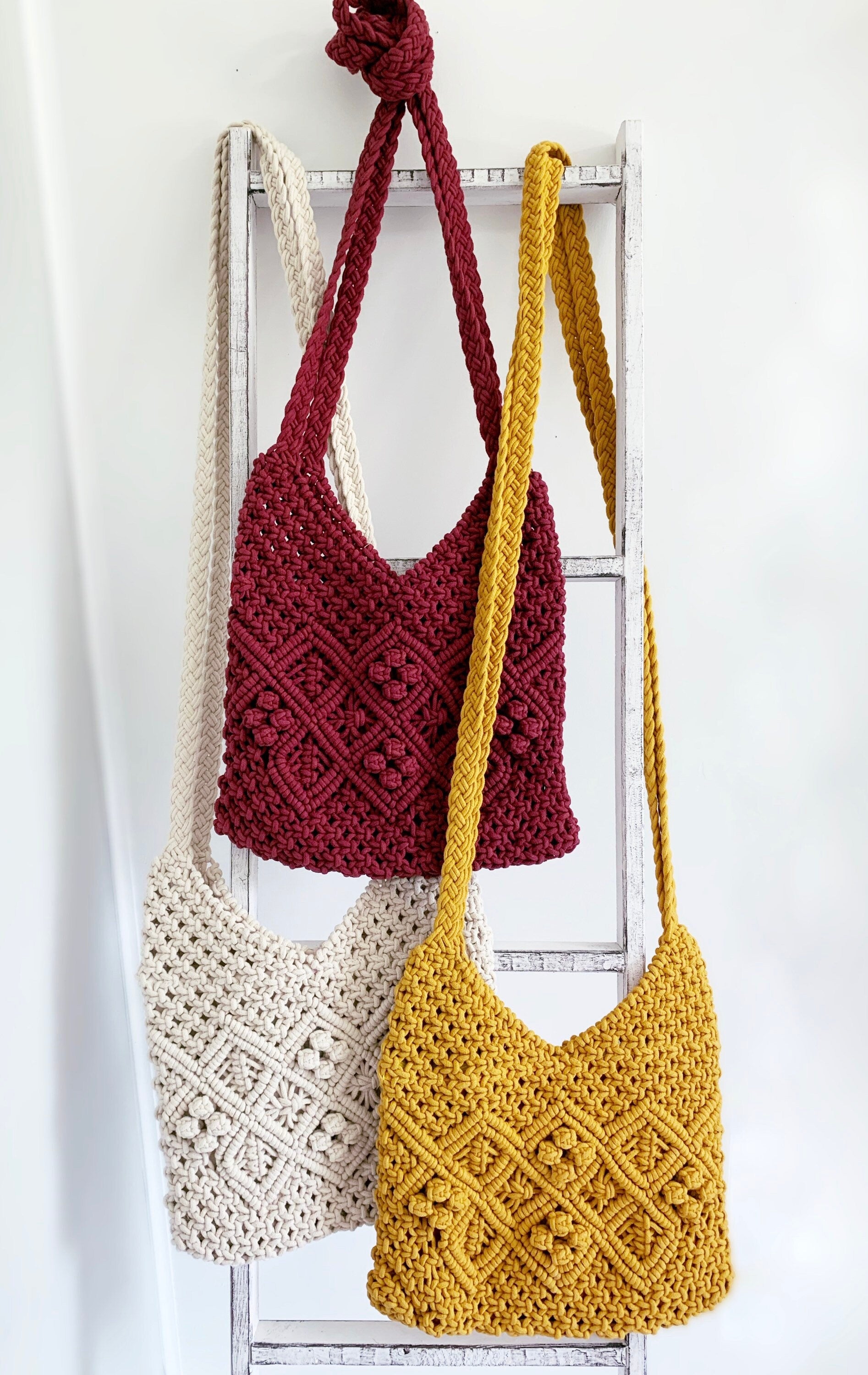 Why Knot Macrame Tote