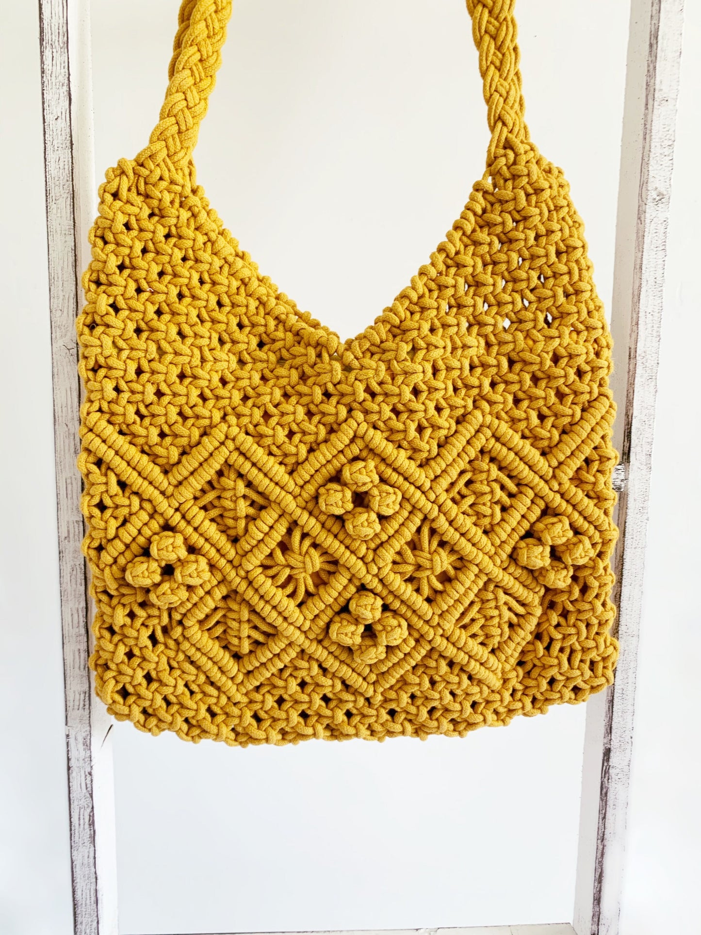 Why Knot Macrame Tote
