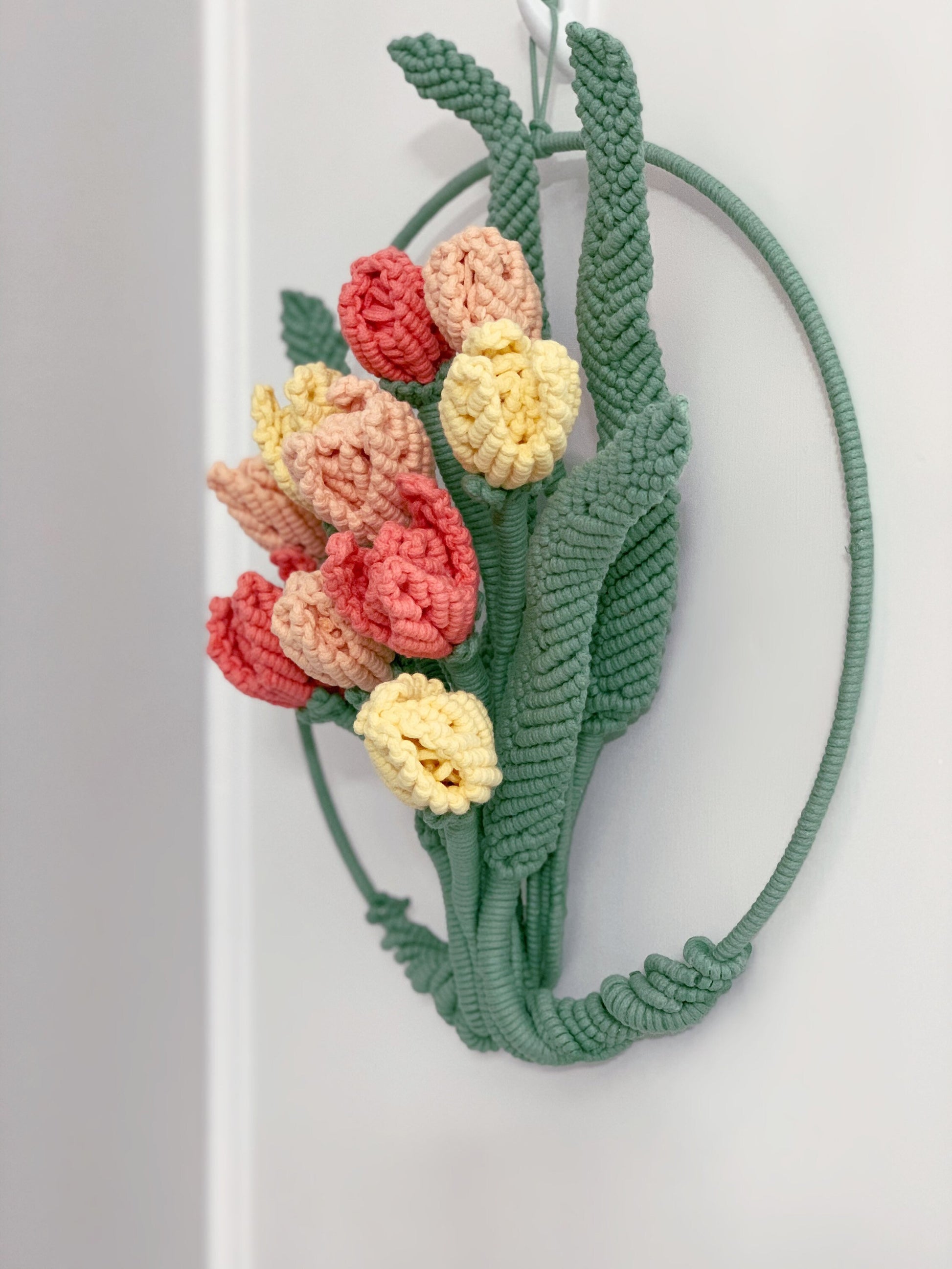 Commission only // Macrame Tulips